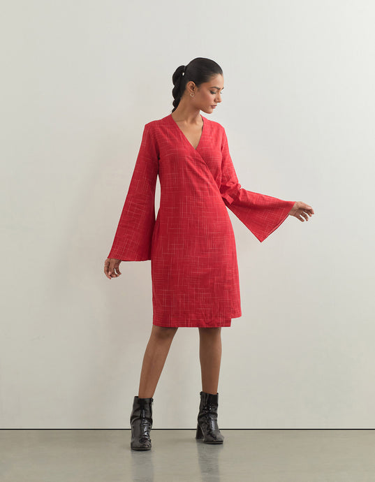 AZUKI DRESS In Red