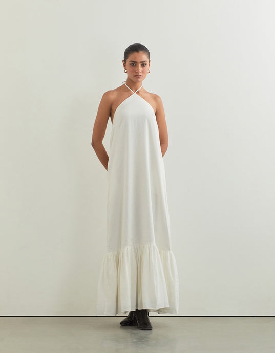 BELLA DRESS In White