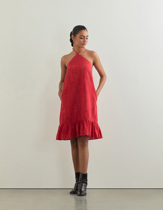 HOLA DRESS In Red