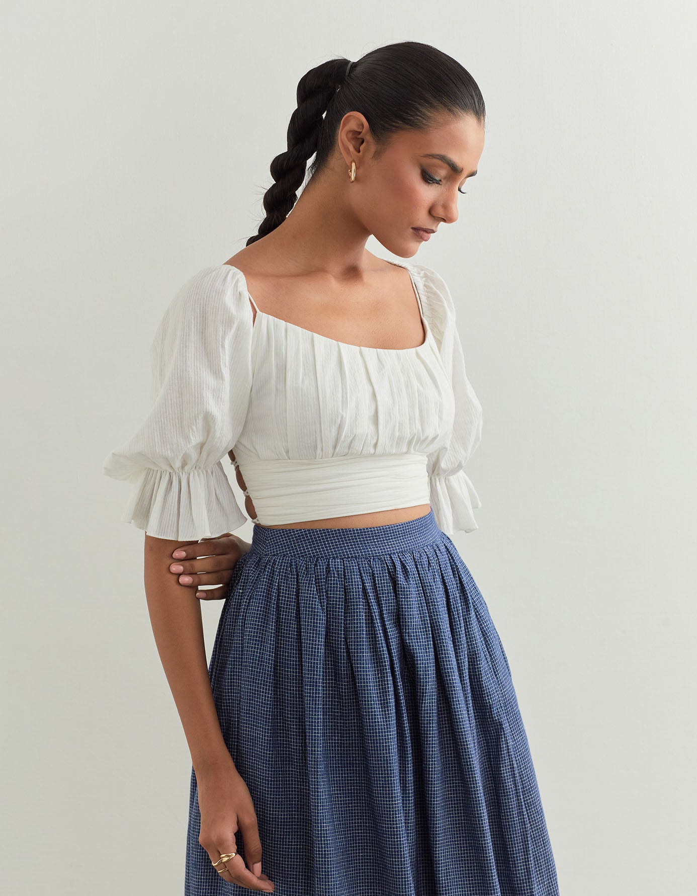 LUCY SLEEVES In White